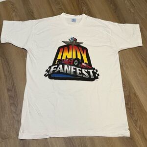 Vintage Indianapolis 500 1995 Fanfest men’s retro Graphic T-Shirt Made in USA